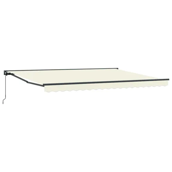Cortină Retractabilă Manuală Crem 450x300 cm - UMBRĂ
