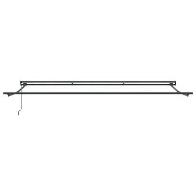 Cortină Retractabilă Manuală Crem 500x300 cm - Livrare Gratuită