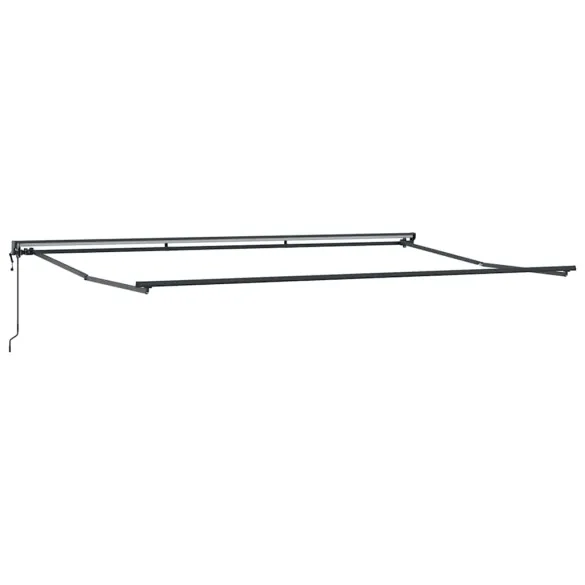 Cortină Retractabilă Crem 500x300 cm - Control Telecomandă