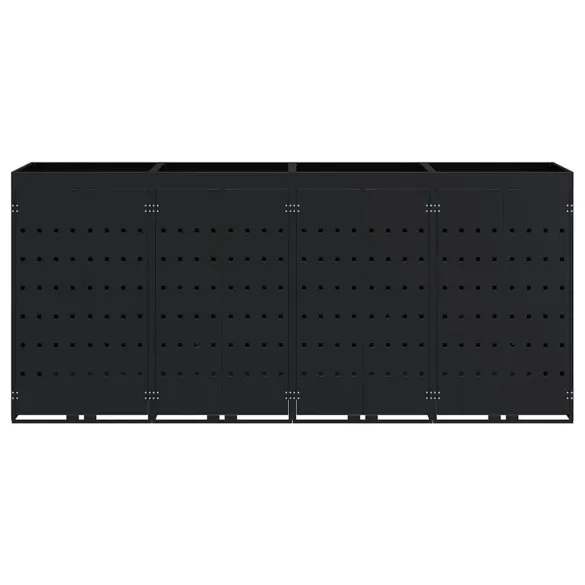 Sistem Depozitare 4 Ghene Wheelie Negru | Livrare Gratuita