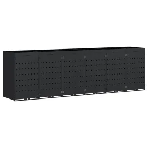 Sistem Depozitare 6 Ghene Wheelie Negru | Livrare Gratuită 2