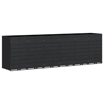 Sistem Depozitare 6 Ghene Wheelie Negru | Livrare Gratuită