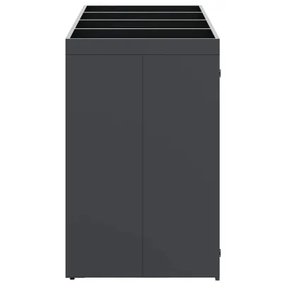 Sistem Depozitare 4 Ghene Wheelie Antracit - Acoperiș Grădină