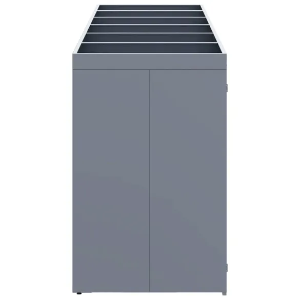 Sistem Depozitare 6 Ghene Wheelie Gri | Acoperiș Grădină