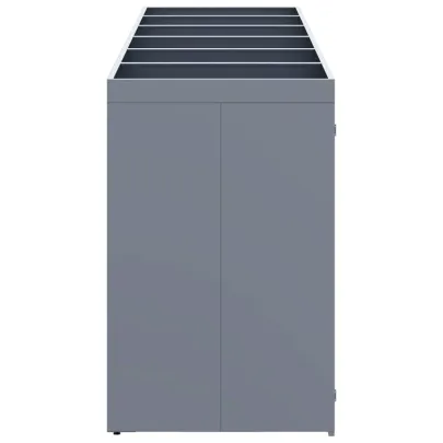 Sistem Depozitare 6 Ghene Wheelie Gri | Acoperiș Grădină