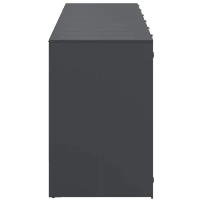 Depozitare Pubele Wheelie Antracit - 3 Containere