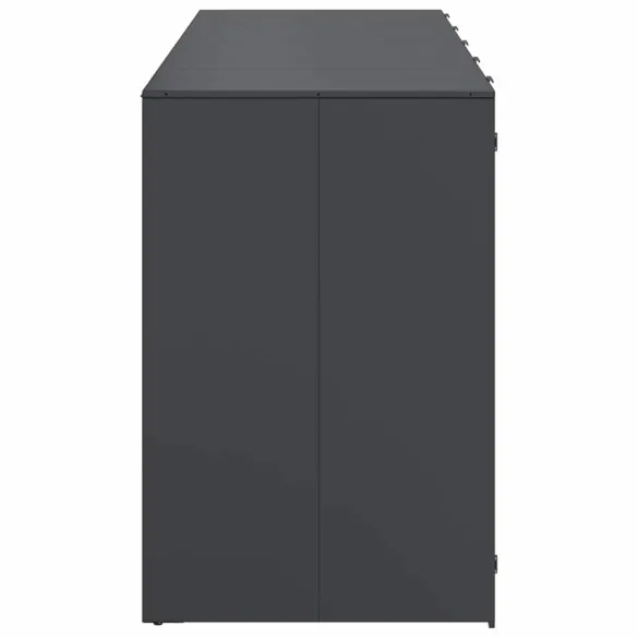 Depozitare Pubele Wheelie Antracit - 3 Containere