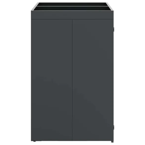 Depozit Pubele Wheelie Antracit | 3 Containere | Exterior