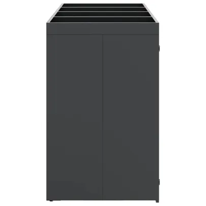 Depozitare Pubele Gunoi Exterior Antracit | 3 Containere