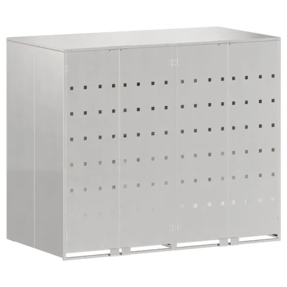 Depozit Extensibil Pubele Wheelie Argintiu | Livrare Gratuita