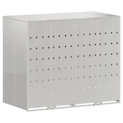 Depozit Extensibil Pubele Wheelie Argintiu | Livrare Gratuita