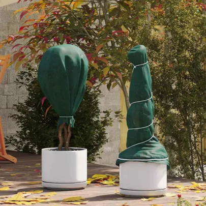 Fleece Protecție Plante împotriva Înghețului - Verde