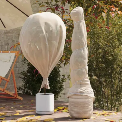 Fleece Protecție Plante împotriva Înghețului Bej 50x3.2m