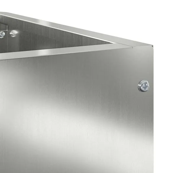 Ghiveci Colț Argintiu Oțel Galvanizat 60x60x50 cm