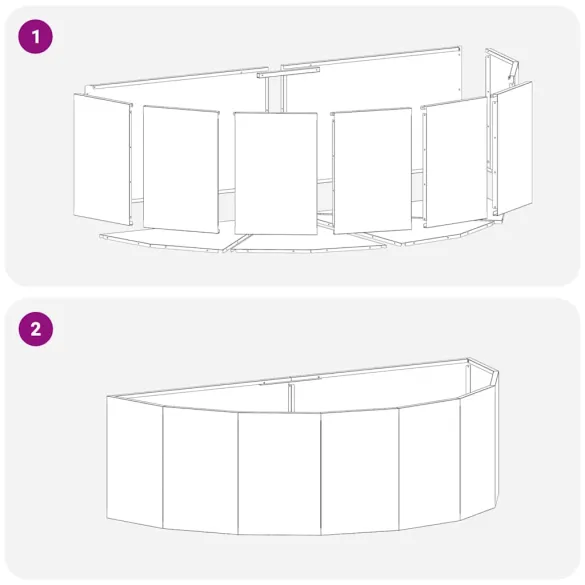 Jardinieră Albă Oțel 120x60x35 cm - Livrare Gratuită
