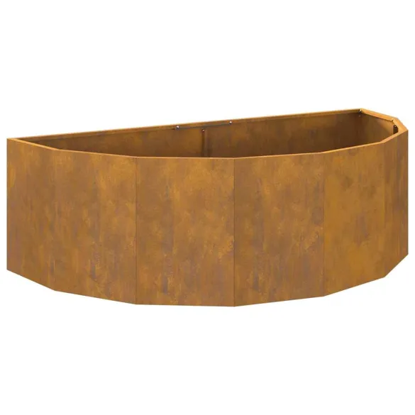 Jardinieră Ruginit Oțel 120x60x35 cm - Livrare Gratuită