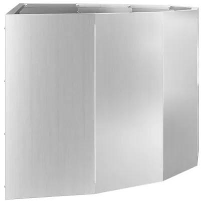 Jardinieră Oțel Galvanizat 90x45x35 cm - Livrare Gratuită