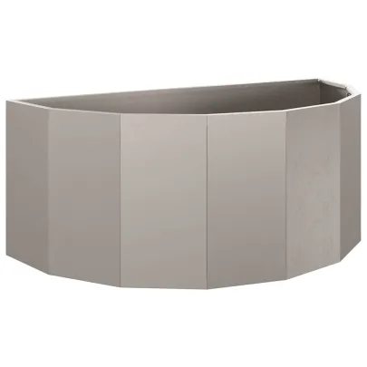 Jardinieră Ruginit Oțel 90x45x35 cm | Livrare Gratuită