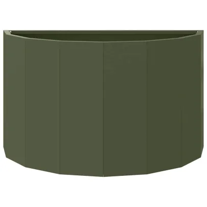 Jardinieră Verde măsliniu Oțel 60x30x35 cm - Livrare Gratuită