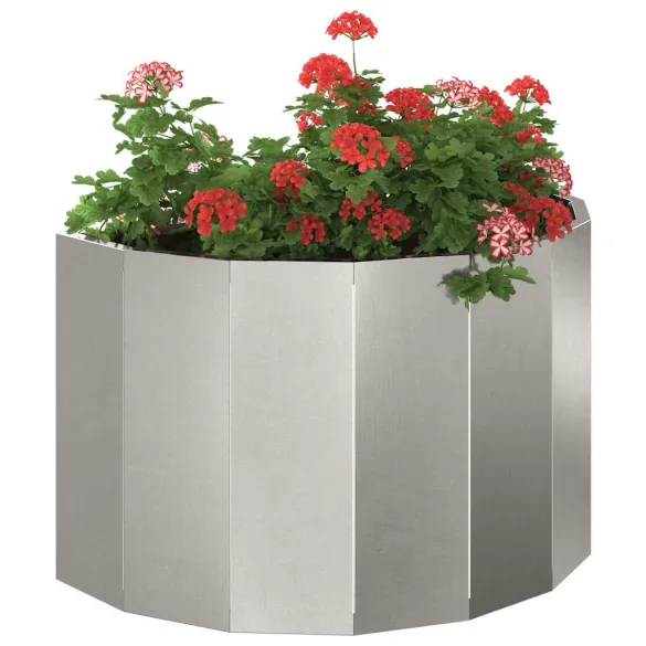 Jardinieră Oțel Inoxidabil 60x30x35 cm - Livrare Gratuită