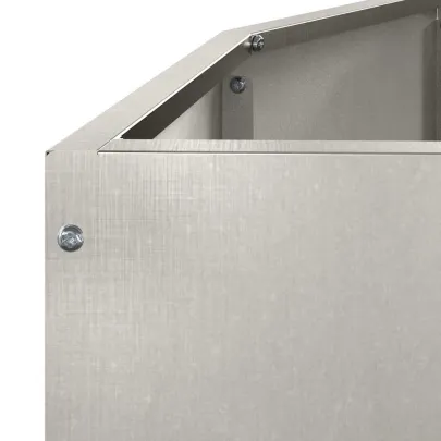 Jardinieră Oțel Inoxidabil 120x60x50 cm - Livrare Gratuită