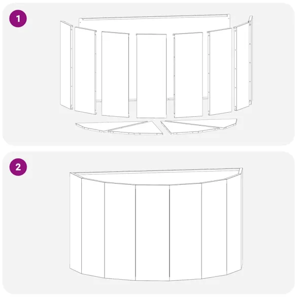 Jardinieră Antracit Oțel 90x45x50 cm - Livrare Gratuită