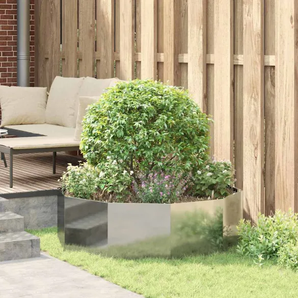 Jardinieră Oțel Galvanizat 120x120 cm - Livrare Gratuită