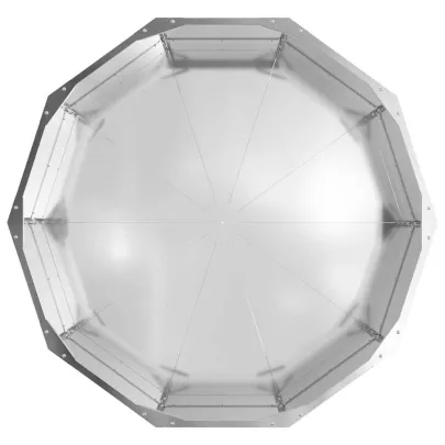 Jardinieră Argintiu Oțel Galvanizat 90x90x35 cm