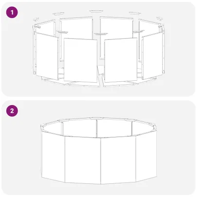 Jardinieră Argintiu Oțel Galvanizat 90x90x35 cm
