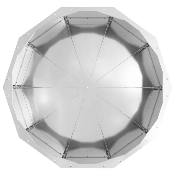 Jardinieră Argintiu Oțel Galvanizat 60x60x35 cm