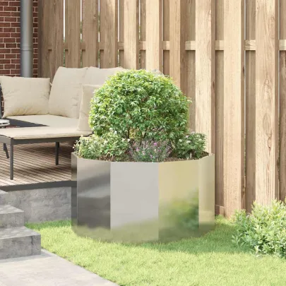 Jardinieră Oțel Inoxidabil 90x90x50 cm - Livrare Gratuită