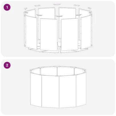 Jardinieră Oțel Inoxidabil 90x90x50 cm - Livrare Gratuită