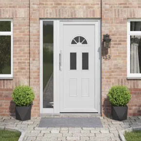 Jardinieră 2 bucăți Negru Oțel 30x30x30 cm - Decor Grădină