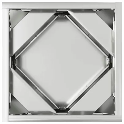 Jardinieră Oțel Galvanizat 30x30x30 cm - Set 2 Piese