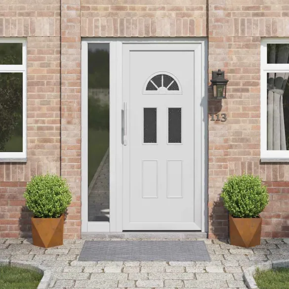 Set 2 Jardiniere Oțel Ruginit 30x30x30 cm - Livrare Gratuită