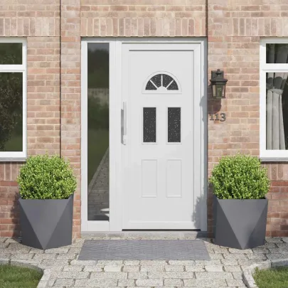 Jardinieră 2 Bucăți Antracit Oțel 50x50x50 cm - Livrare Gratuită