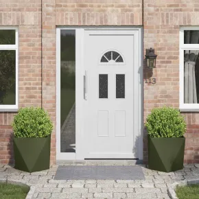 Jardinieră Oțel Verde 50x50x50 cm - 2 bucăți Set Grădină