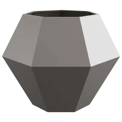 Jardinieră Ruginit Oțel 100x100x80 cm | Livrare Gratuită