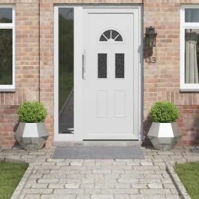 Jardinieră 2 pcs Oțel Inoxidabil 50x50x40 cm - Livrare Gratuită