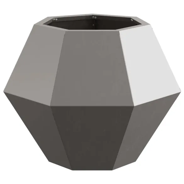 Jardinieră Ruginită Oțel 50x50x40 cm | 2 Piese