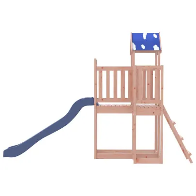 Set Joacă Exterior Lemn Douglas cu Tobogan | Comandă Acum