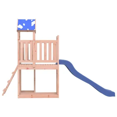 Set Joacă Exterior Lemn Douglas cu Tobogan | Comandă Acum