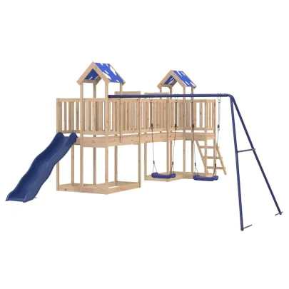 Set Joacă Exterior Lemn Masiv Pin - Livrare Gratuită