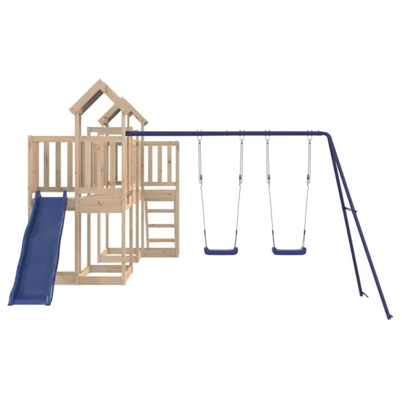 Set Joacă Exterior Lemn Masiv Pin - Livrare Gratuită