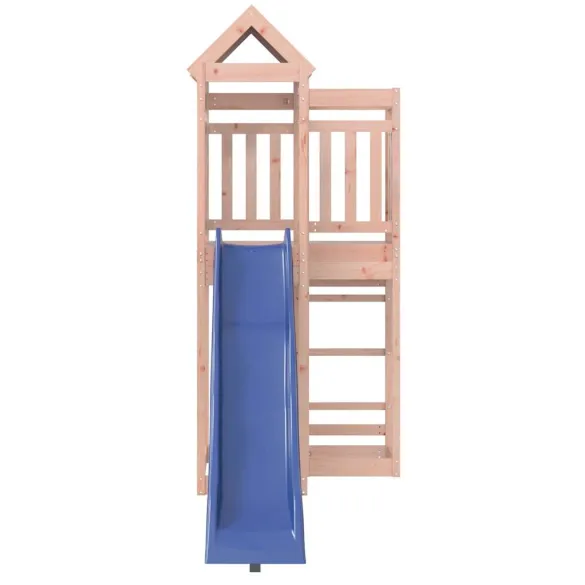 Set Joacă Exterior Lemn Douglas cu Tobogan | Livrare Gratuită