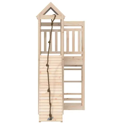 Set Joacă Exterior Lemn Masiv Pin cu Balansoar