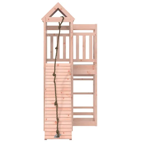 Set Joacă Exterior Lemn Douglas | Turn cu Perete Cățărat