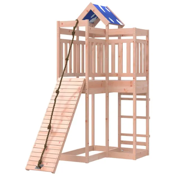 Set Joacă Exterior Lemn Douglas | Turn cu Perete Cățărat