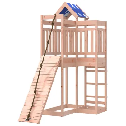 Set Joacă Exterior Lemn Douglas | Turn cu Perete Cățărat