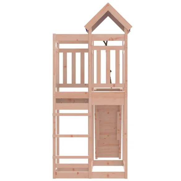 Set Joacă Exterior Lemn Douglas | Turn cu Perete Cățărat